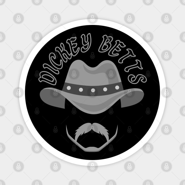 Dickey Betts Magnet by murshid